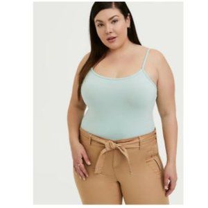 Torrid Mint Blue Scoop Neck Foxy Cami